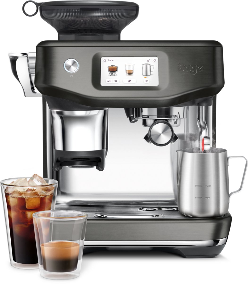Sage the Barista Impress Touch Black Stainless Steel