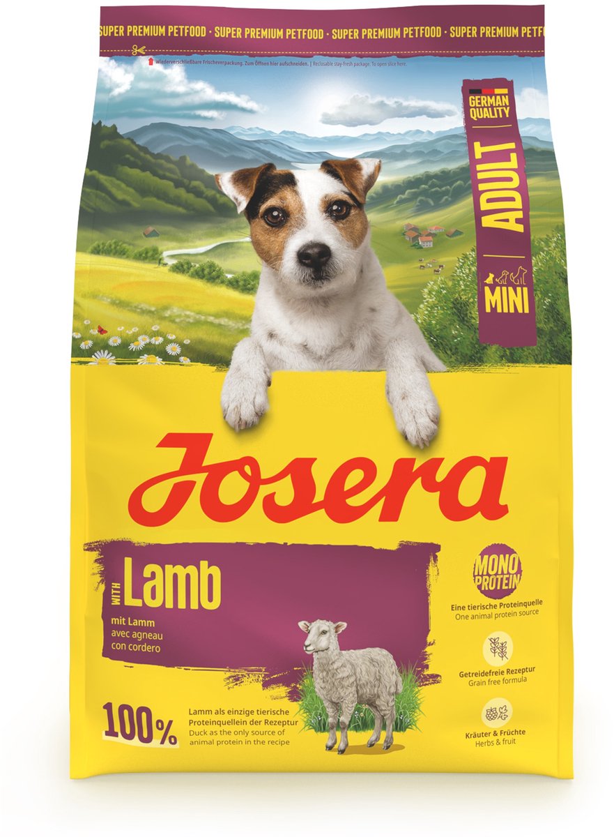 Josera Josera Lam - hondenvoer - mini adult - 3 kg