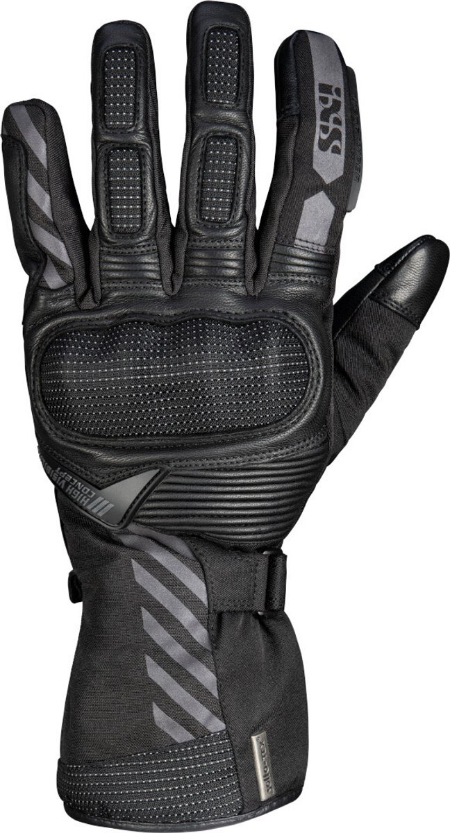 IXS Glasgow-ST 2.0 Zwart Handschoenen - Handschoen