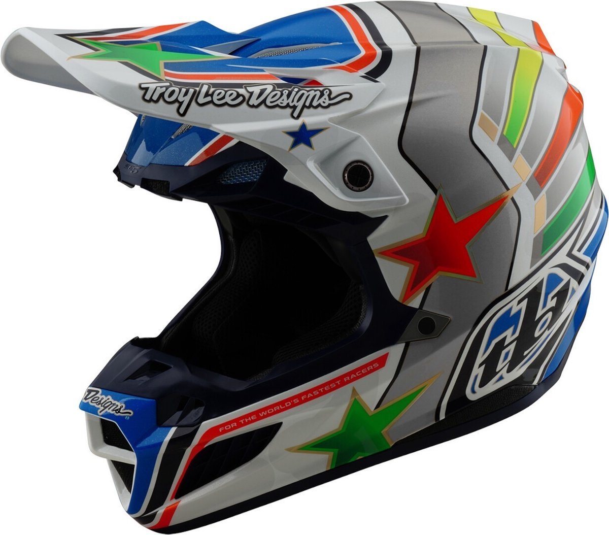 Troy Lee Designs SE5 Composite MIPS Rays Multikleur Crosshelm - Helm