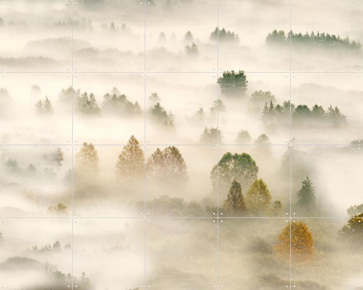 IXXI Autumn Dream III, Roberto Marini & Various - 100 x 80 cm - Gratis ophangtool - Grote wanddecoratie en posters - Naturalisme, Impressionisme