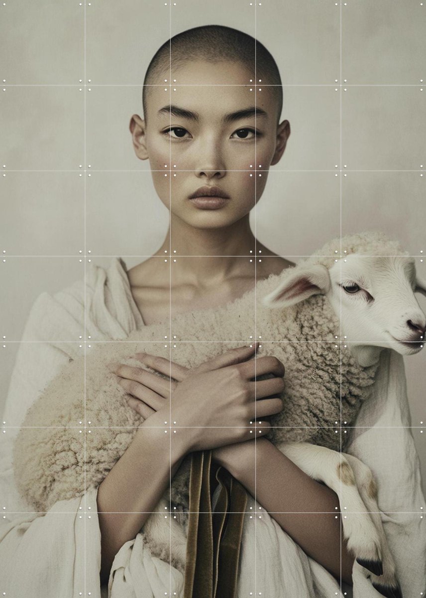 IXXI Chi, STUDIO HANNAH LEMHOLT - 100 x 140 cm - Gratis ophangtool - Grote wanddecoratie en posters - Naturalisme, Realisme, Fotografie, Slaapkamer