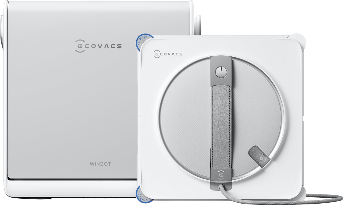Bol.com ECOVACS - WINBOT W2S OMNI EU - Automatische ruitenreinigingsrobot - ruitenreinigingsrobot met multifunctioneel station -... aanbieding