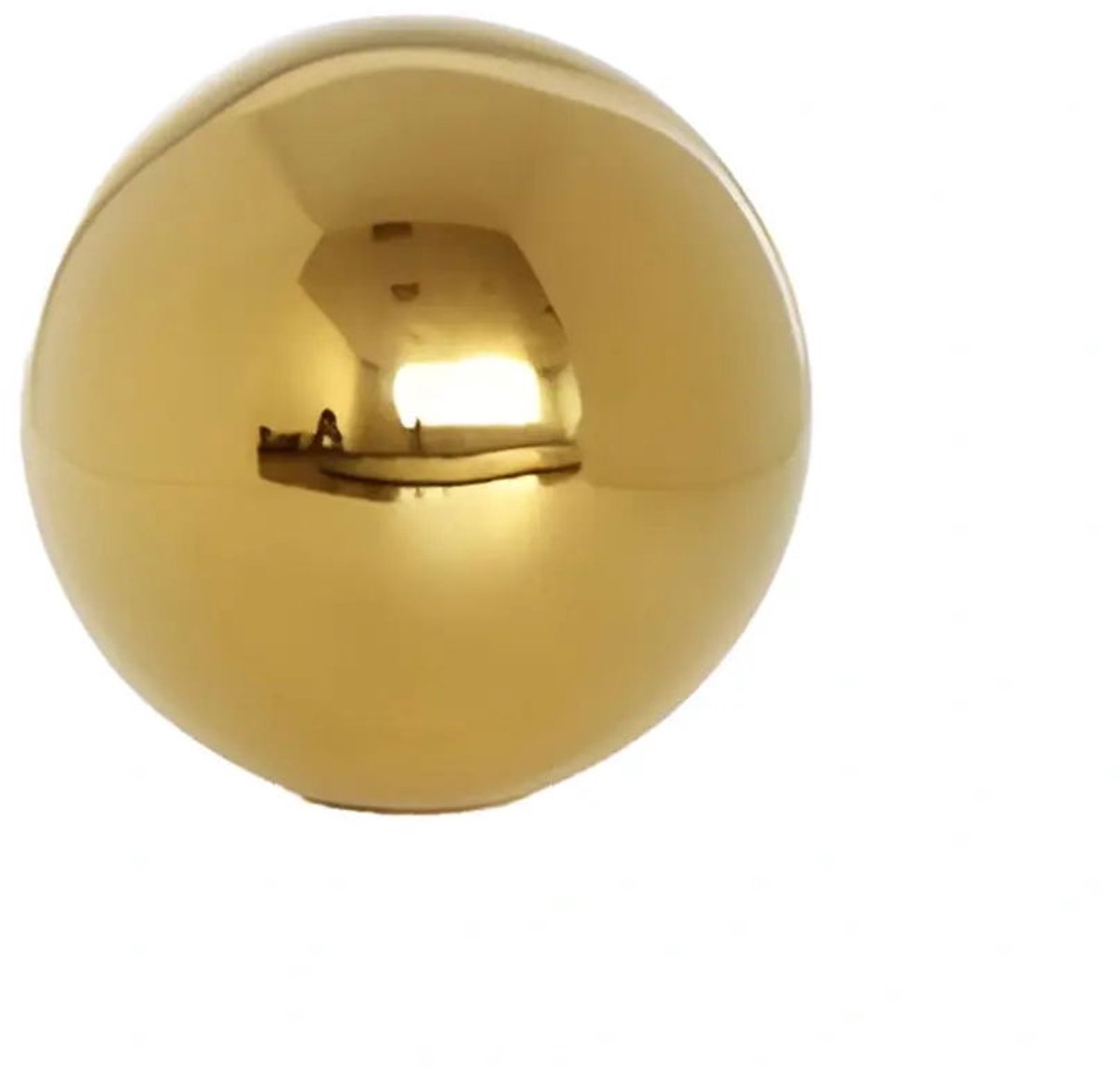 Buitengewoon de boet - Deco Heksenbol Goud Glans Roestvrij Staal 15 cm