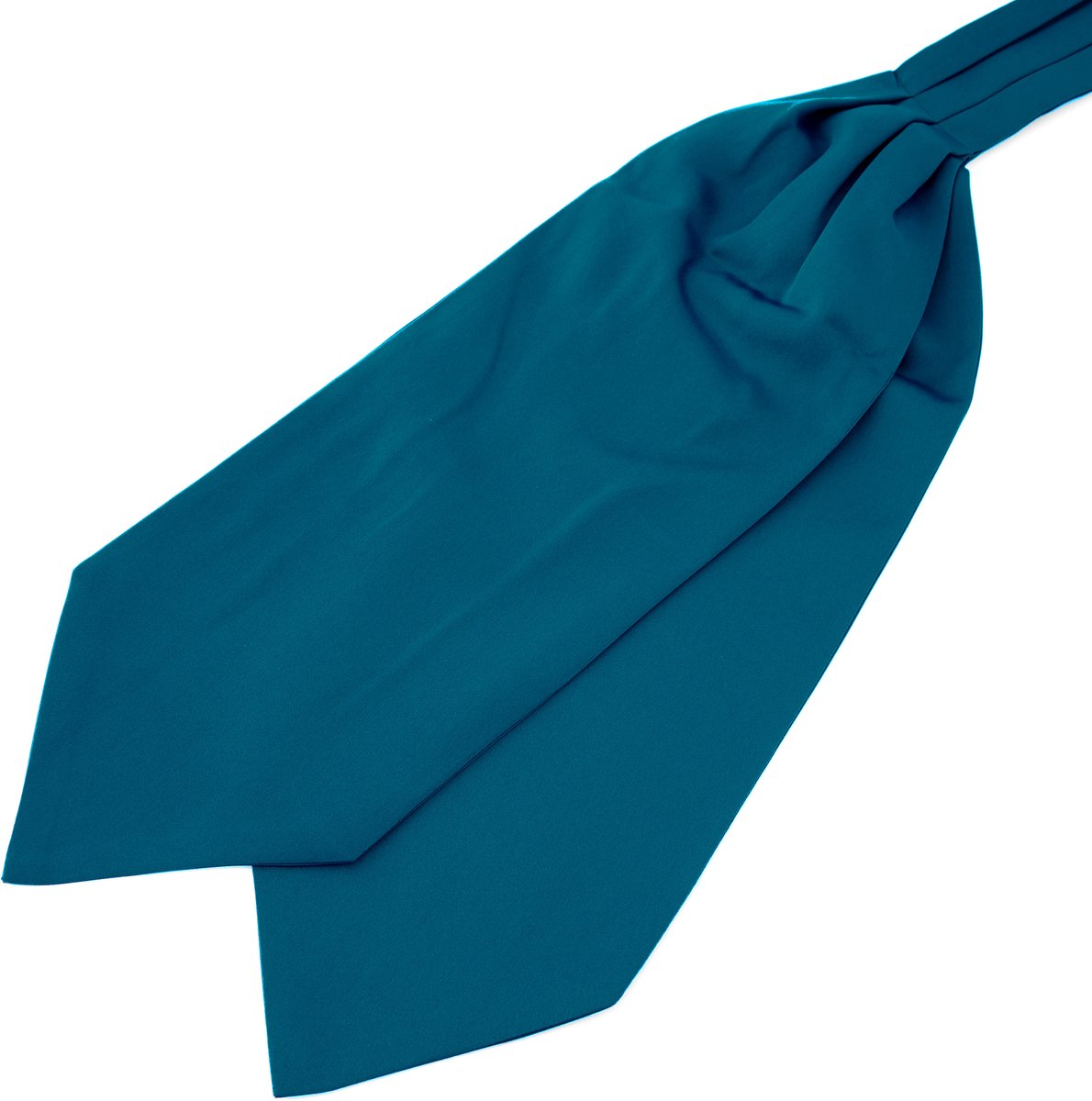 Petrolblauwe Basic Stropdassjaal