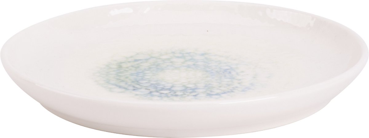 Maastricht Porselein Bord Aqua Mineralis 18 cm 2 stuks