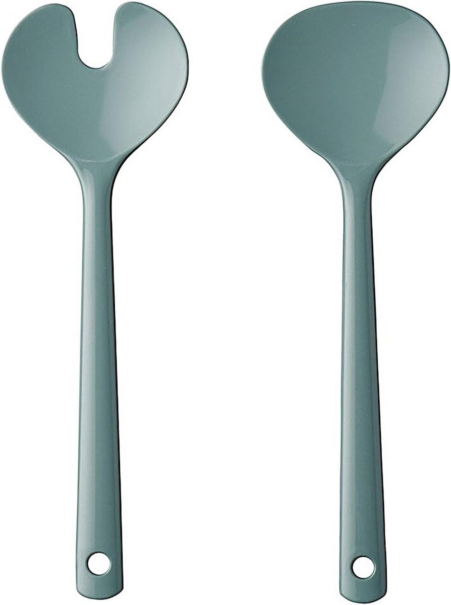Klein Saladebestek Set 2-Delig - Fris Groen