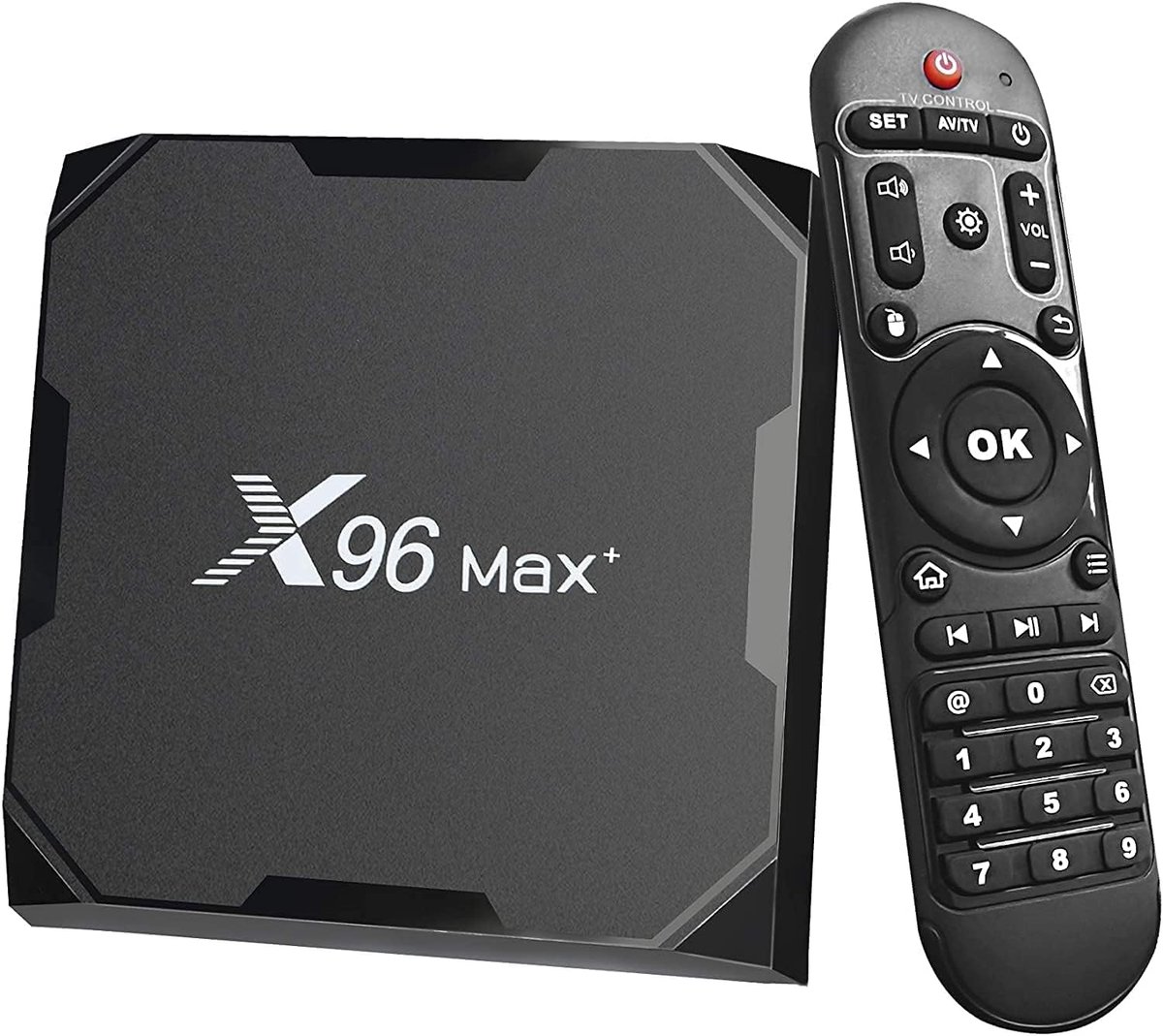 Smart TV Box - Media Player - Thuis Streaming - Quad Core Processor - 4GB 32GB - Zwart