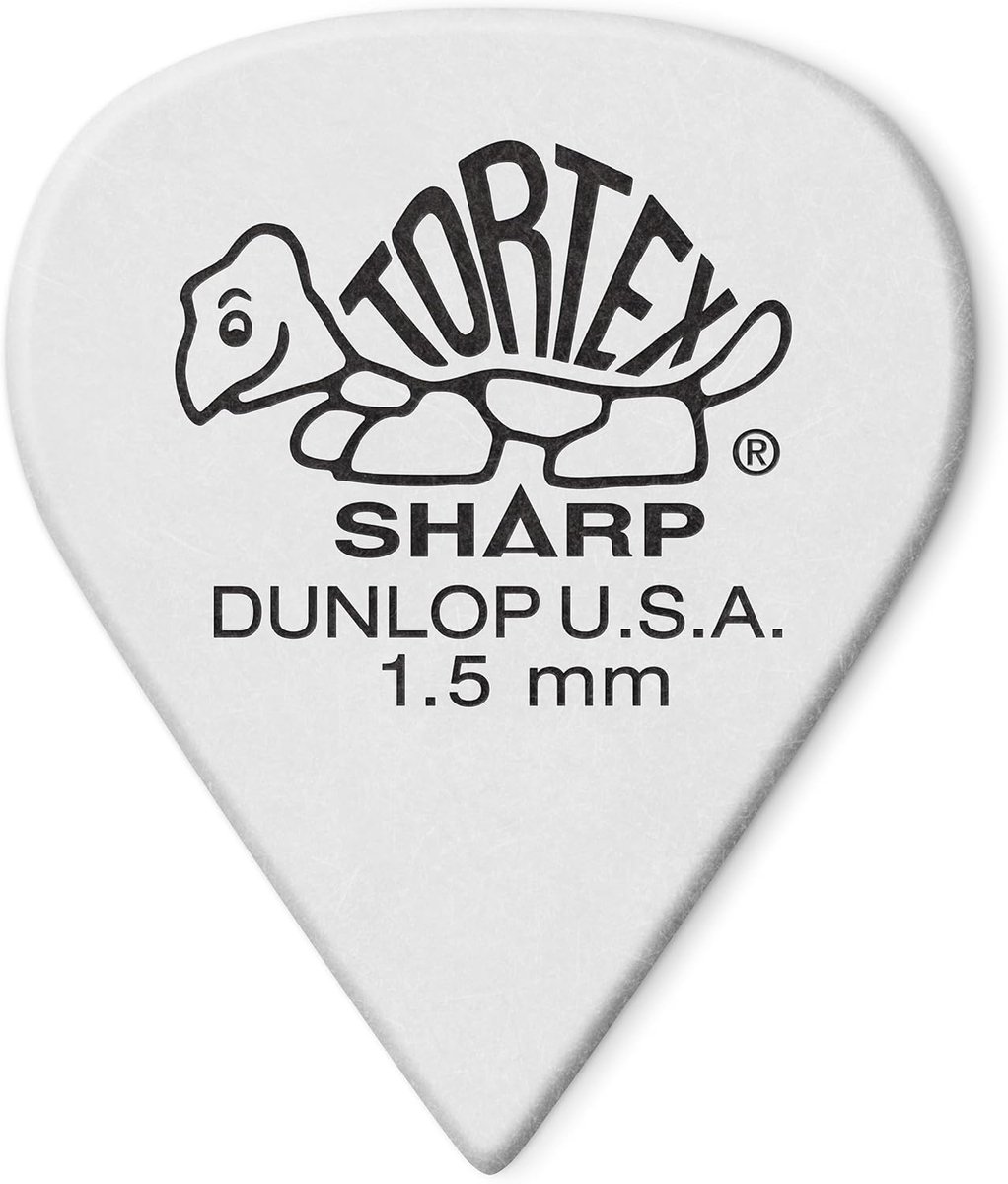 Gitaar Plectrums - Dunne Picks - Snaren Bespelen - Maximale Geheugen - 1.5 mm - Wit