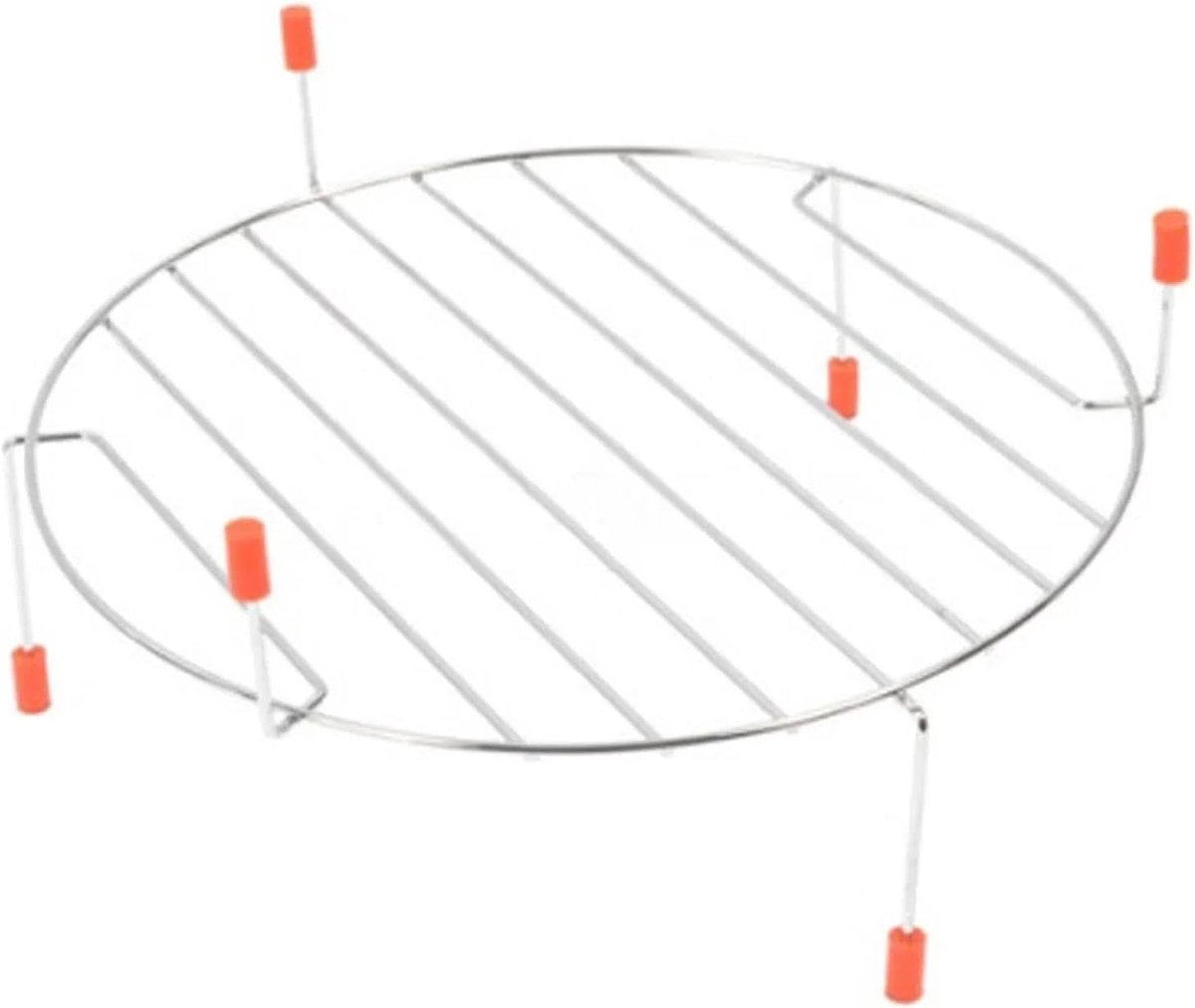 Draaitafel Plank - Oven Rek - Magnetron Grill - Universeel Model - 255mm Diameter - Zilver