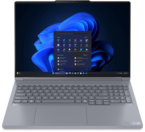 Lenovo ThinkBook 16p G6 ADR AMD Ryzen™ 9 8940HX Laptop 40,6 cm (16") WQXGA 64 GB DDR5-SDRAM 1 TB SSD NVIDIA GeForce RTX 5060 Wi-Fi 7 (802.11be) Windows 11 Pro Engels Grijs - Lenovo - Hoofdafbeelding