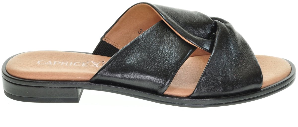 Zwarte Instapper Leder Caprice maat 41