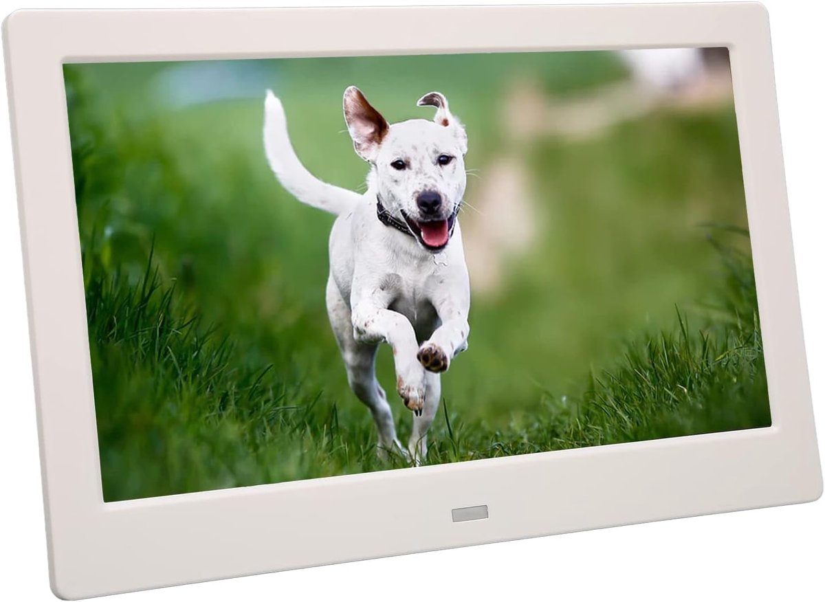 Digitale Fotolijst - HD Scherm - Herinneringen Tonen - Video en Muziek - 10.1 Inch
