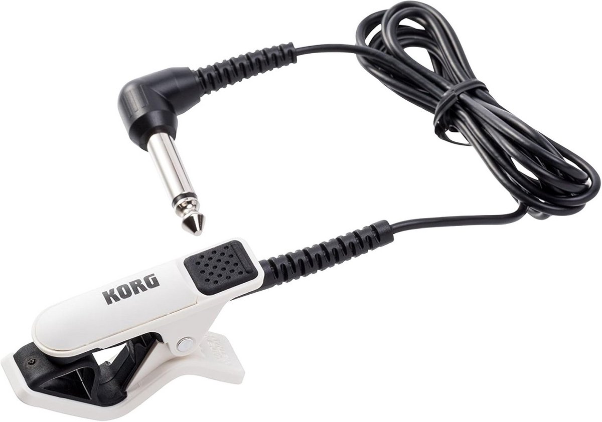 Contact Microfoon - Clip Microfoon - Instrument Stemmen - Verbeterd Ontwerp - CM300 - Wit Zwart