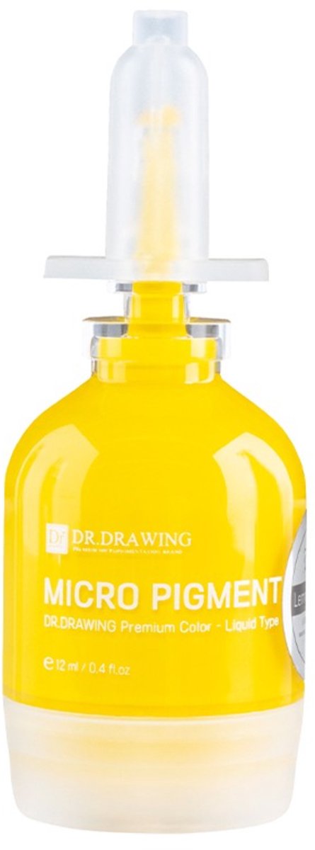 Dr. Drawing Micro Pigment Citroengeel / Micro Pigment voor Permanente Make-up Citroengeel 12 ml
