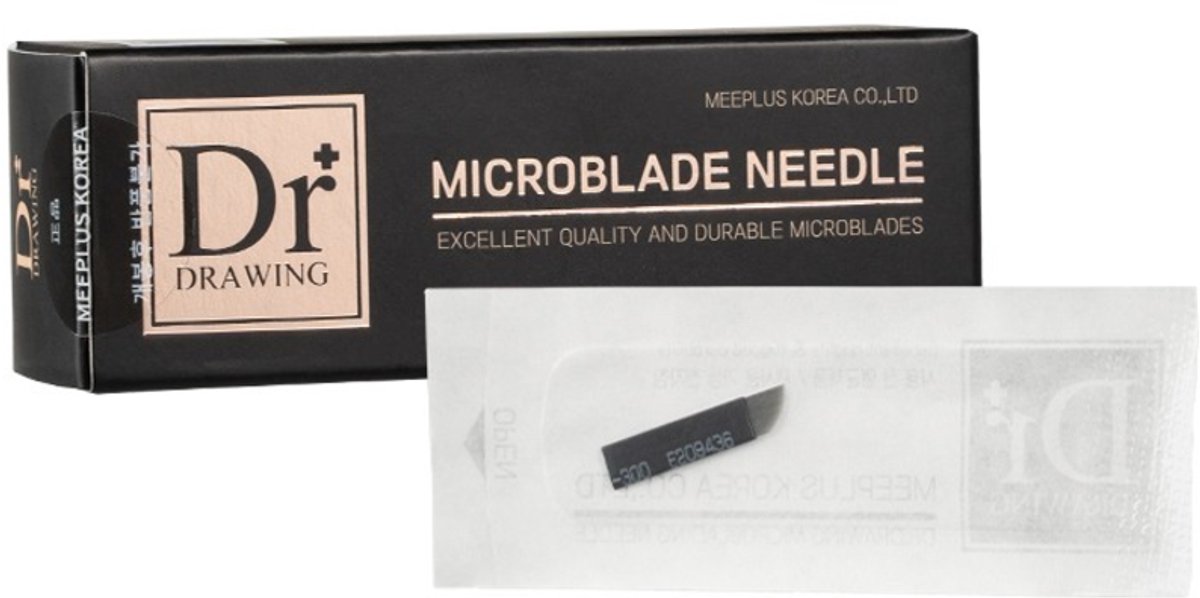 Dr. Drawing Microblading Microblades DRE 2120 / 21er Blades 20 stuks.