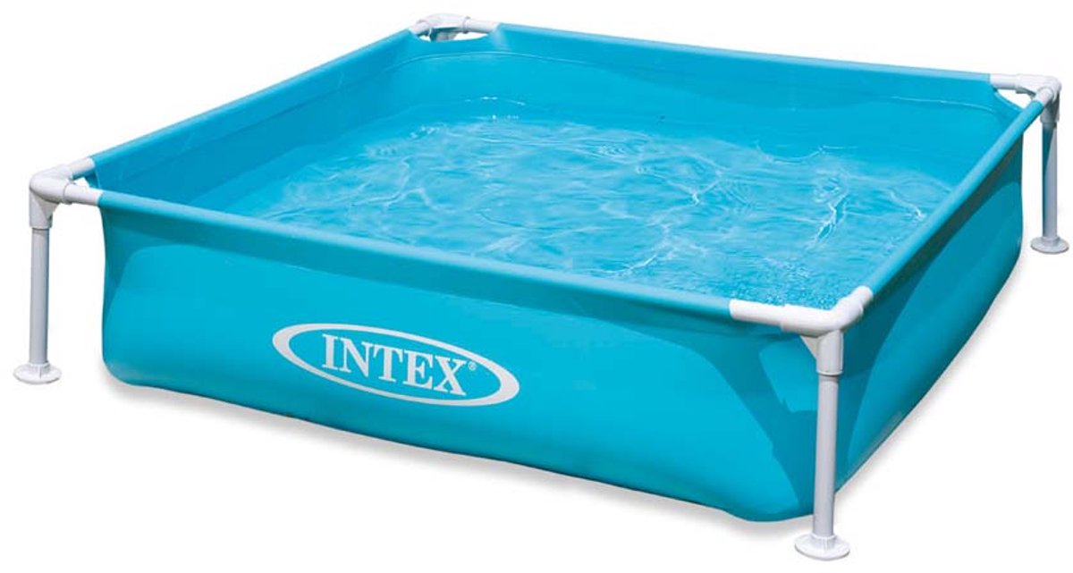 Intex Mini Frame Opzetzwembad - 122 x 122 x 30 cm — afbeelding 10