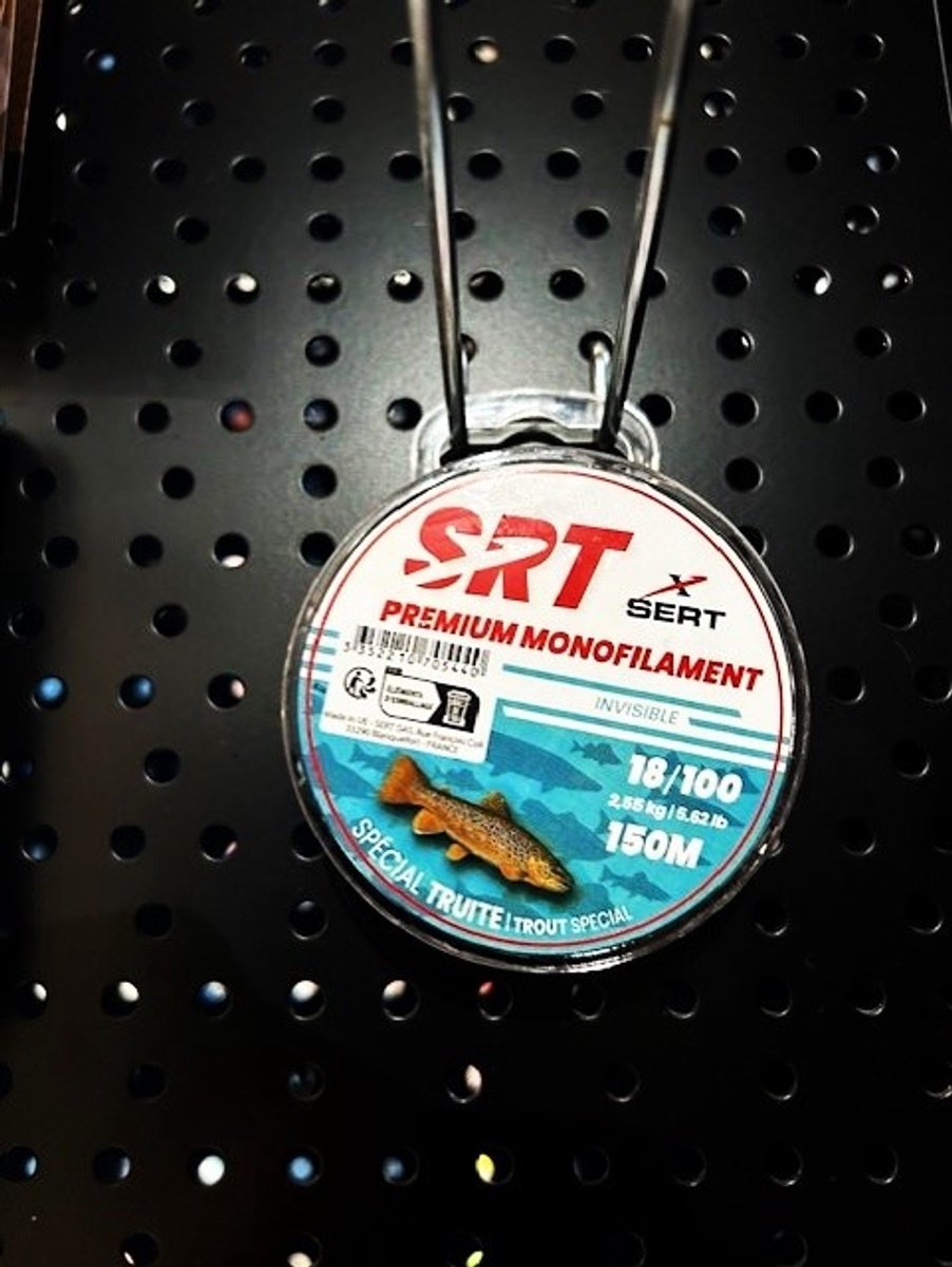 Sert Nylon SRT Speciaal Forel 150m Invisible - Maat : 0.18mm