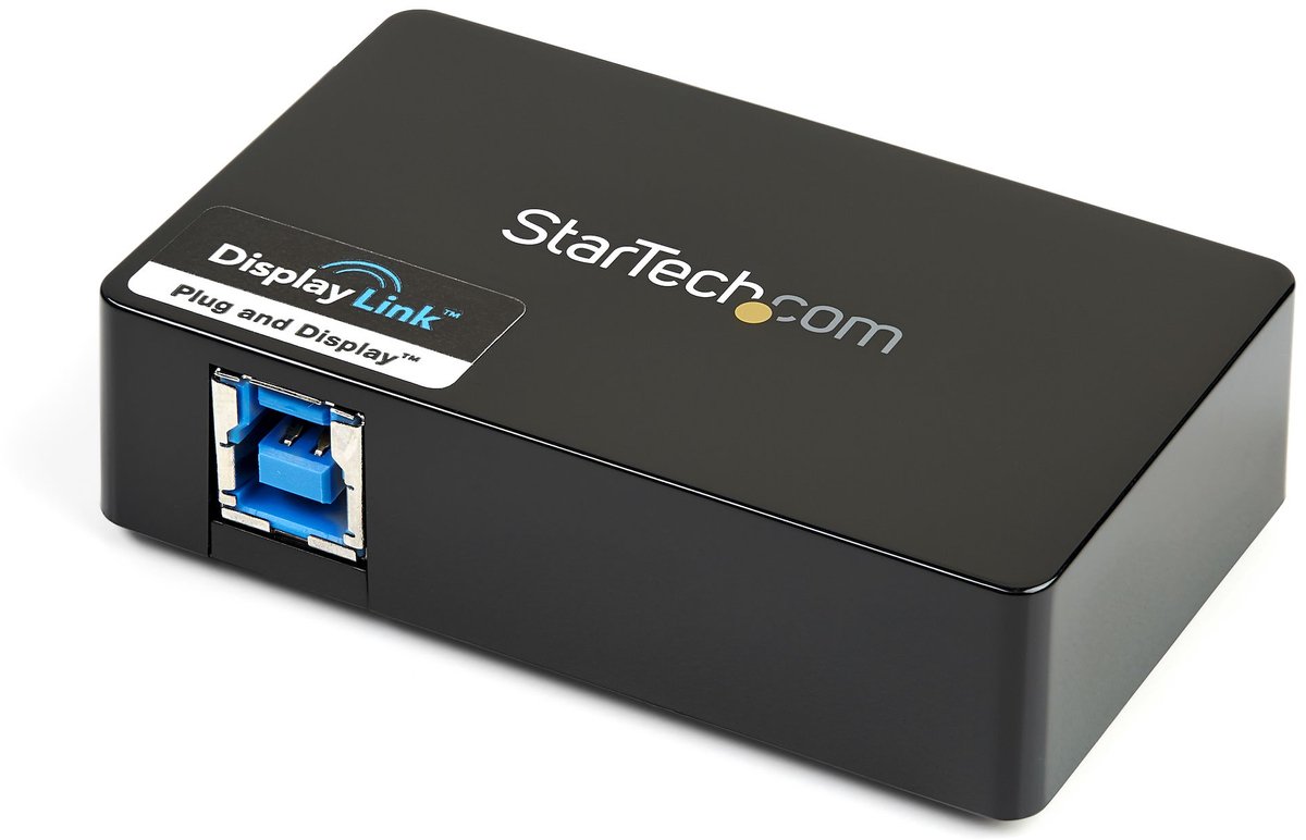 StarTech USB 3.0 naar HDMI en DVI 2x Monitor Externe Videokaart Adapter