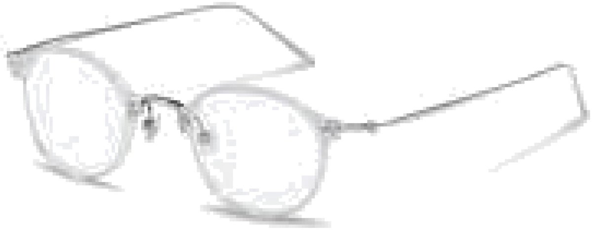 Rodenstock R7059 Crystal, titanium 46/23/145 UNISEX Brilmonturen