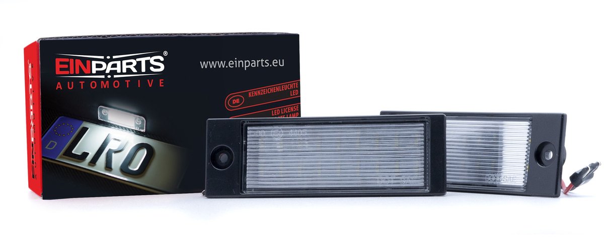 Einparts Autokentekenplaatverlichting Voor Auto's Ep128