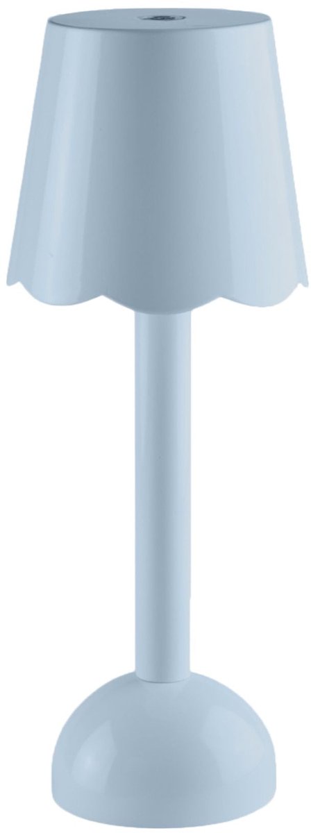 Addison Ross - Scallop LED tafellamp 28cm Periwinkle - Tafellampen