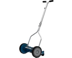 Handgrasmaaier - Duwmaaier - Gazon Onderhoud - 14 Inch Maaibreedte - 58x22x33 cm - Zwart