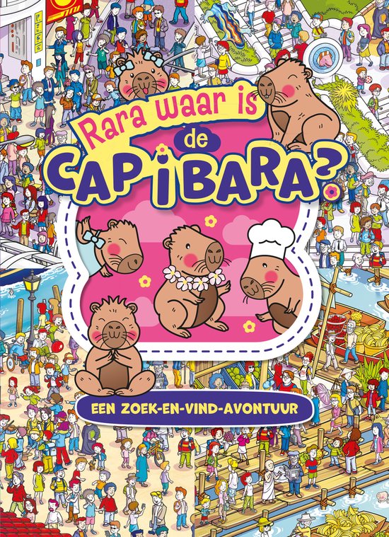 Rara waar is de capibara? - cover