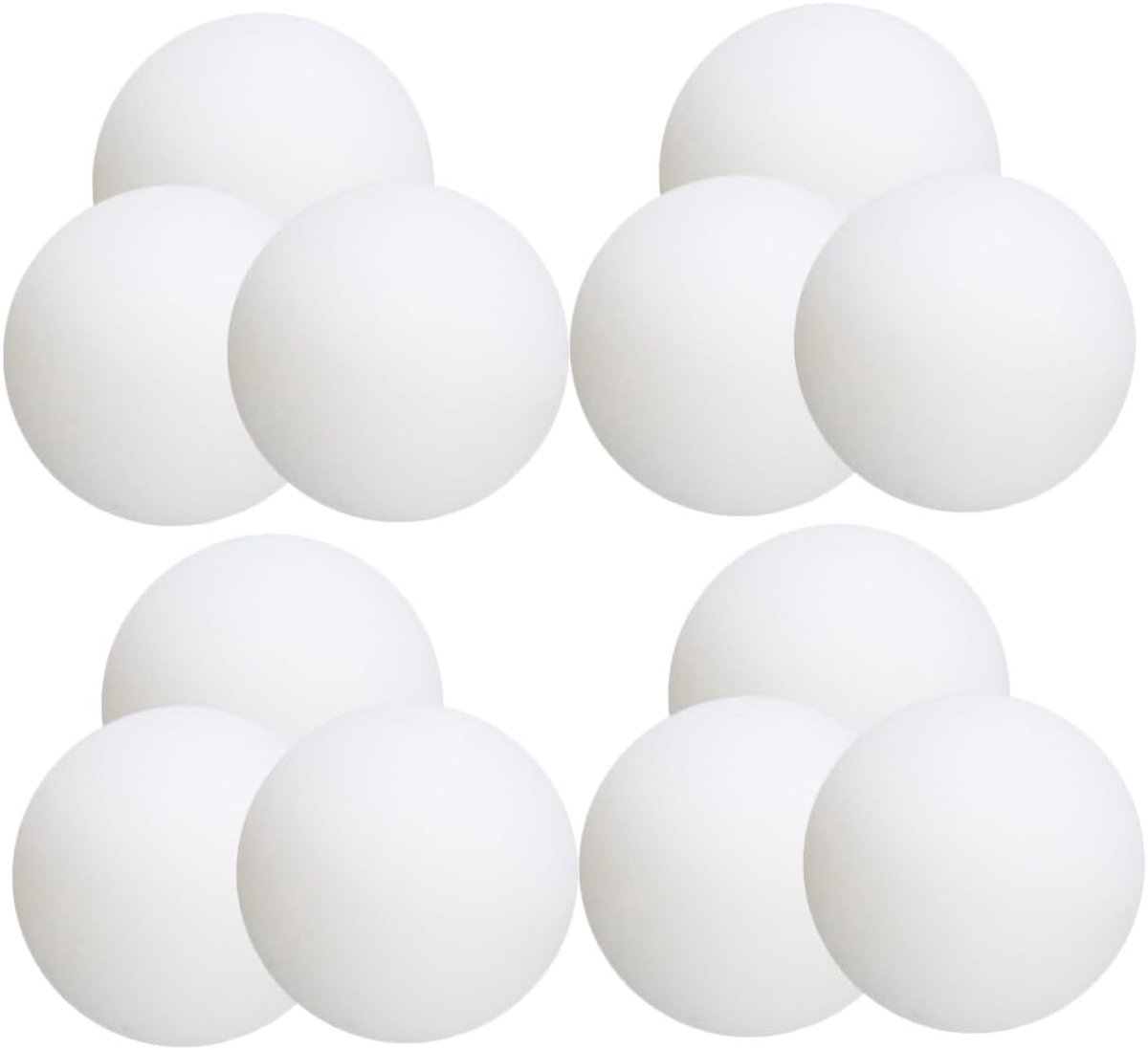 Tafeltennis Ballen - Oefen Ballen - Trainingssessies - Constante Stuit - 4cm Diameter - Wit