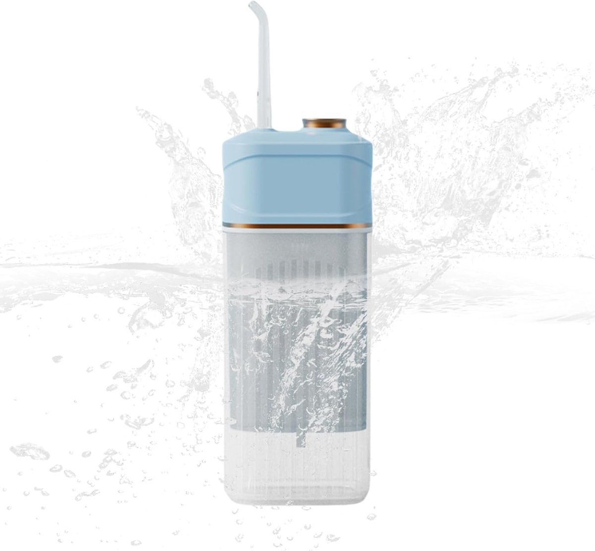 Water Flosser - Monddouche Irrigator - Dagelijkse Mondhygiëne - 3 Reinigingsmodi - 220ml Tank - Wit Blauw