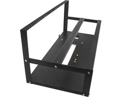 Mining Rig Frame - Open Air Case - Cryptocurrency Mining - Stabiel Stalen Frame