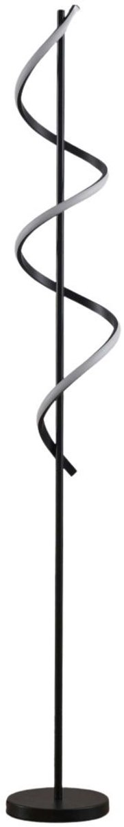 Kosilum - Simaria - Vloerlamp - Zwart - Aluminium, ijzer en PC