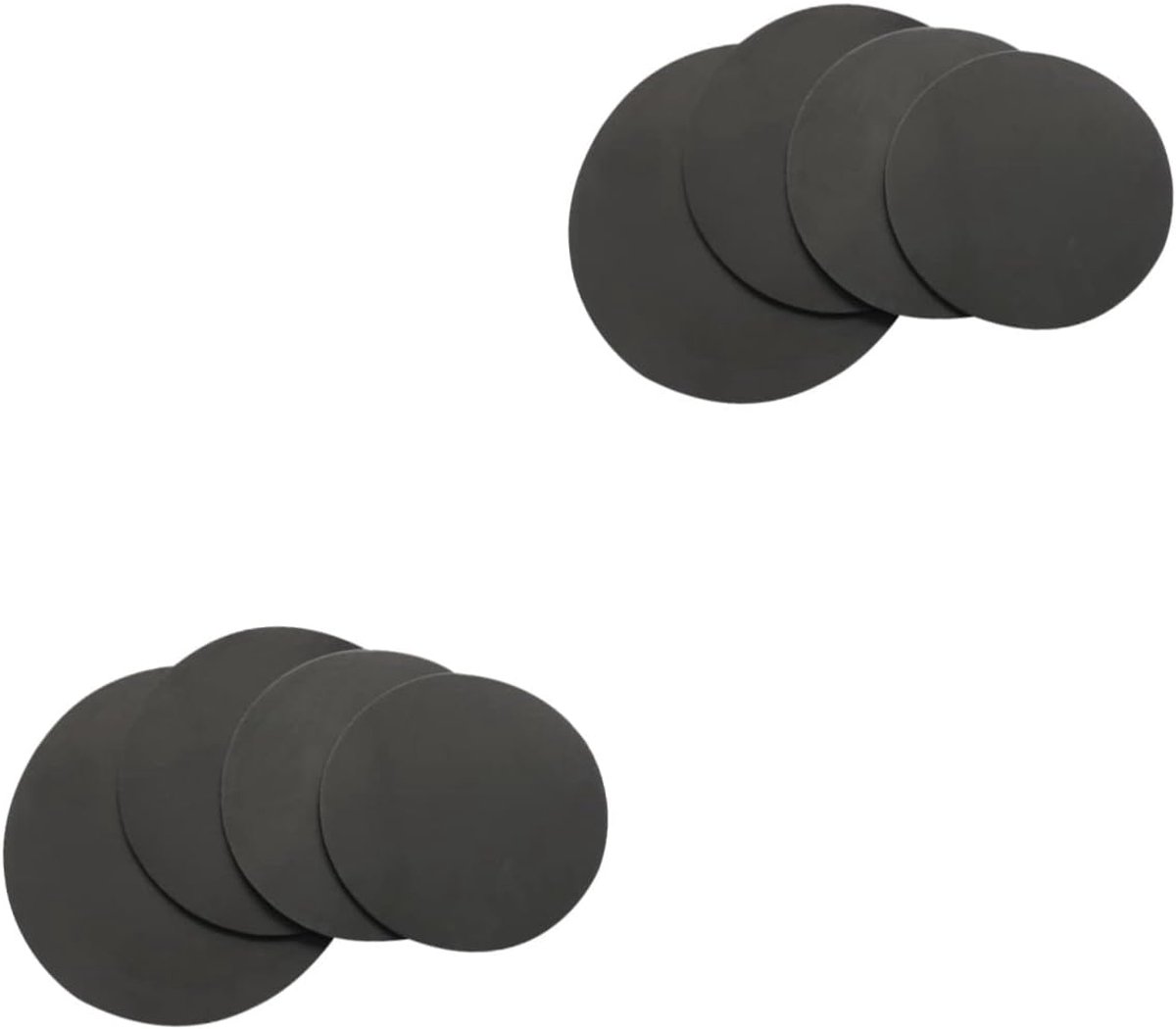 Drum Dempers Set - Cymbal Mutes - Stil Drummen - Volume Reductie - Tot 16 Inch - Zwart