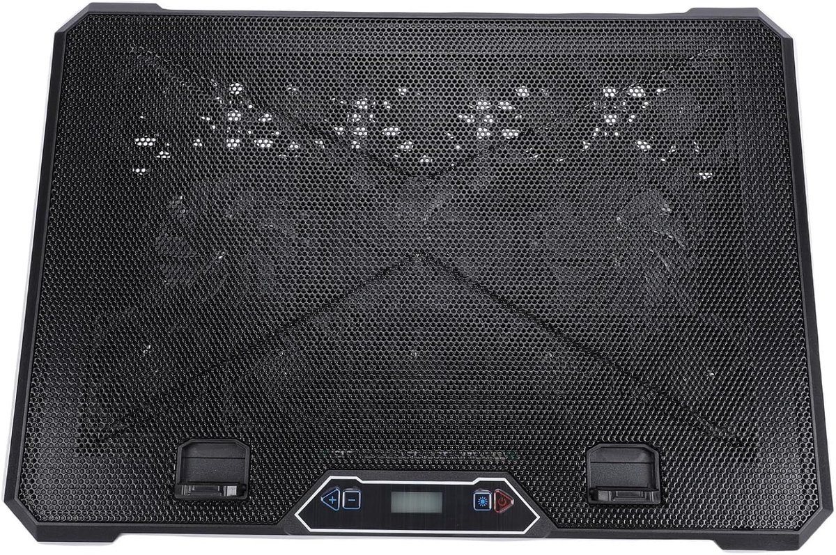 Laptop Koelkussen - Laptop Ventilator - Gaming en Werk - 10 Dynamische RGB Modi - 12 tot 19 Inch - Zwart