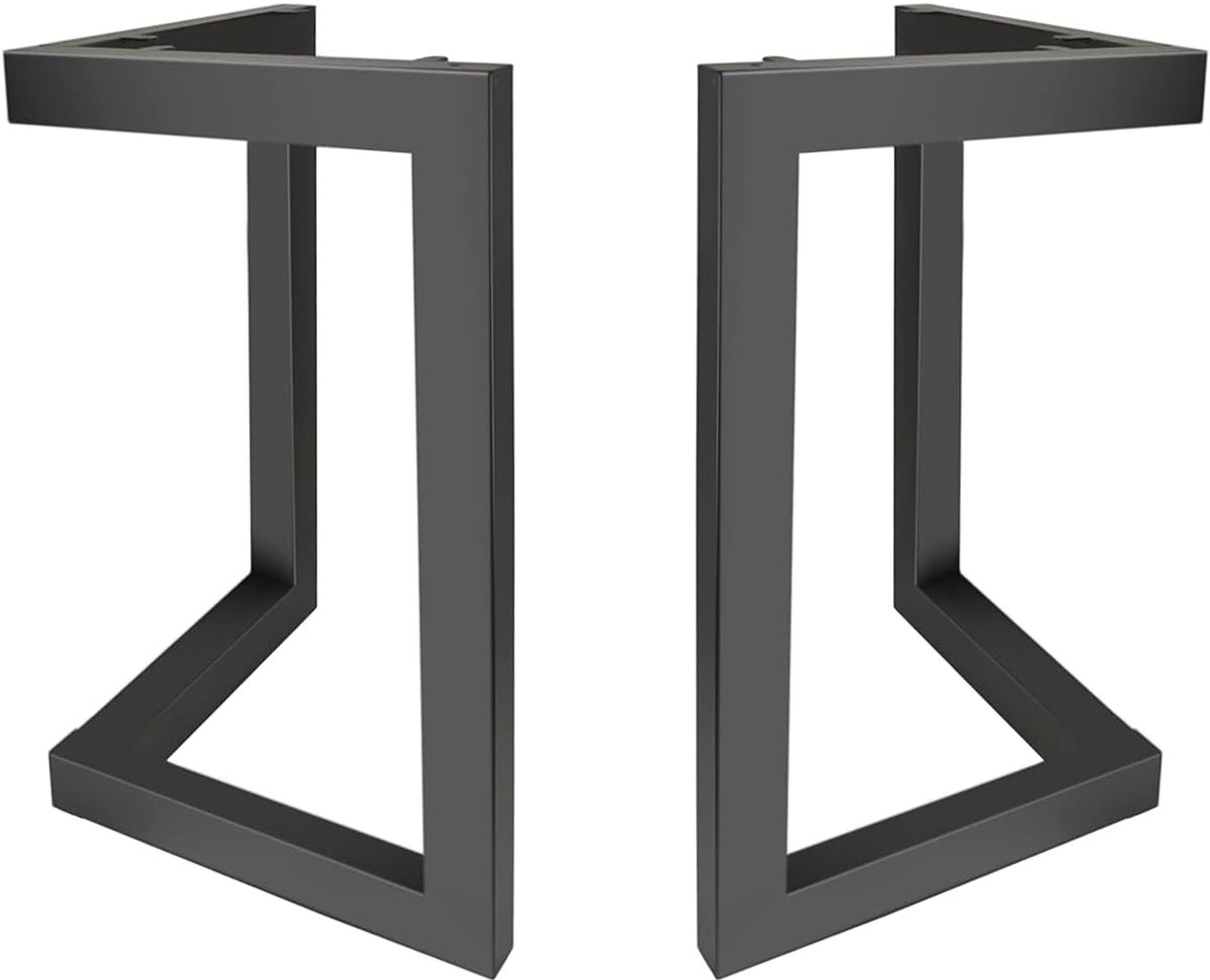 Stalen Tafelpoot - DIY Frames - Meubels Maken - Compleet Accessoires - 10x3x14cm