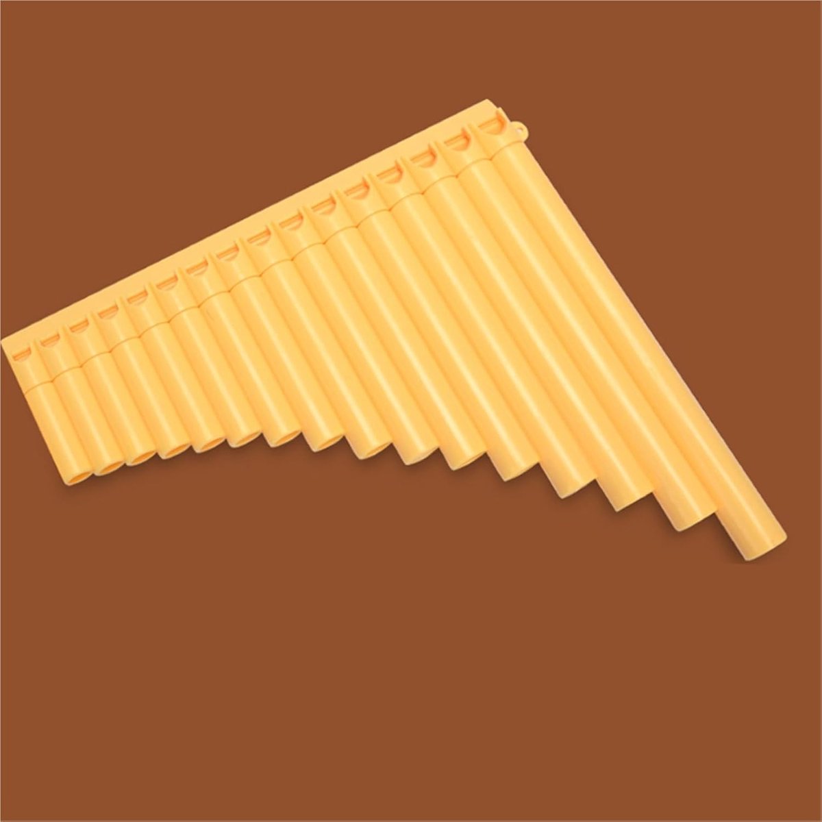 Panfluit 16 Buis - Beginner Instrument - Muziek Leren - Voorgestemd C Toon - 25 cm Pakket