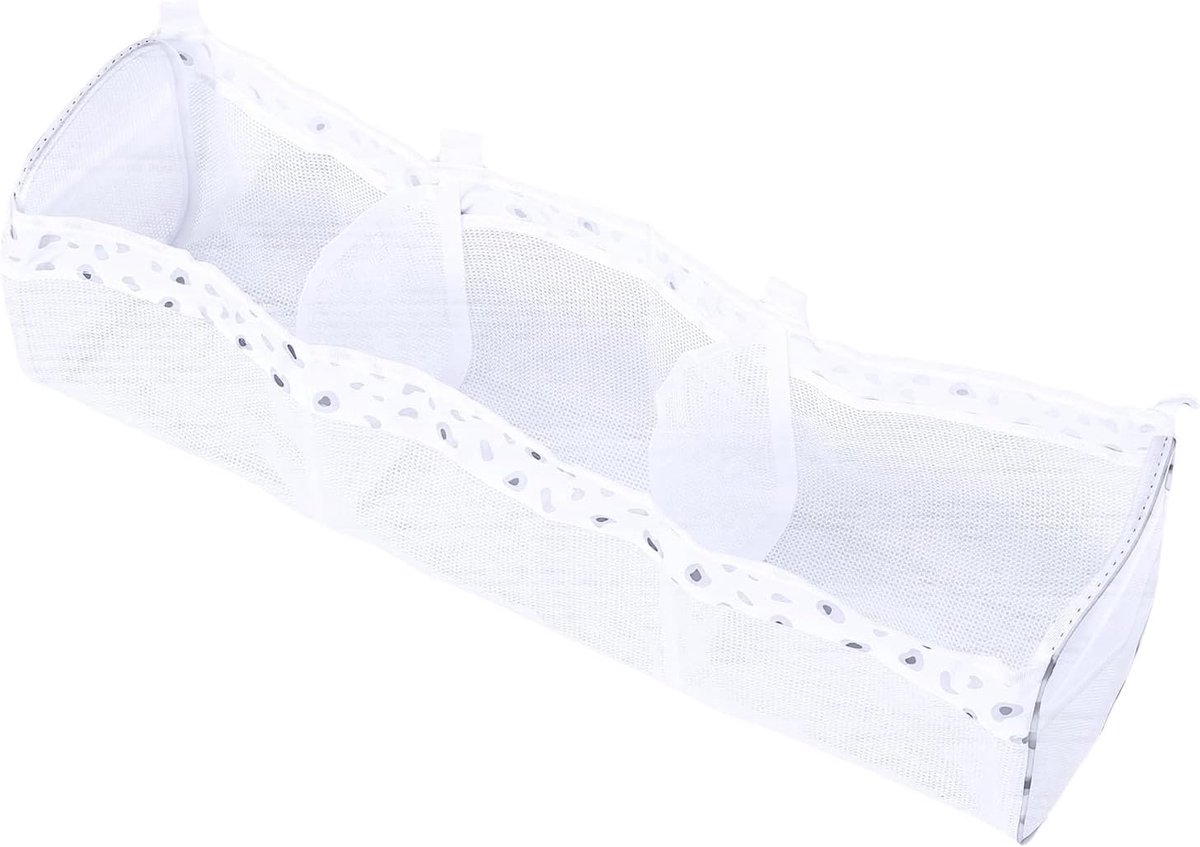 Bad Organizer - Speelgoed Net - Water Afvoer - Fijnmazige Structuur - 63x16x20cm - Wit