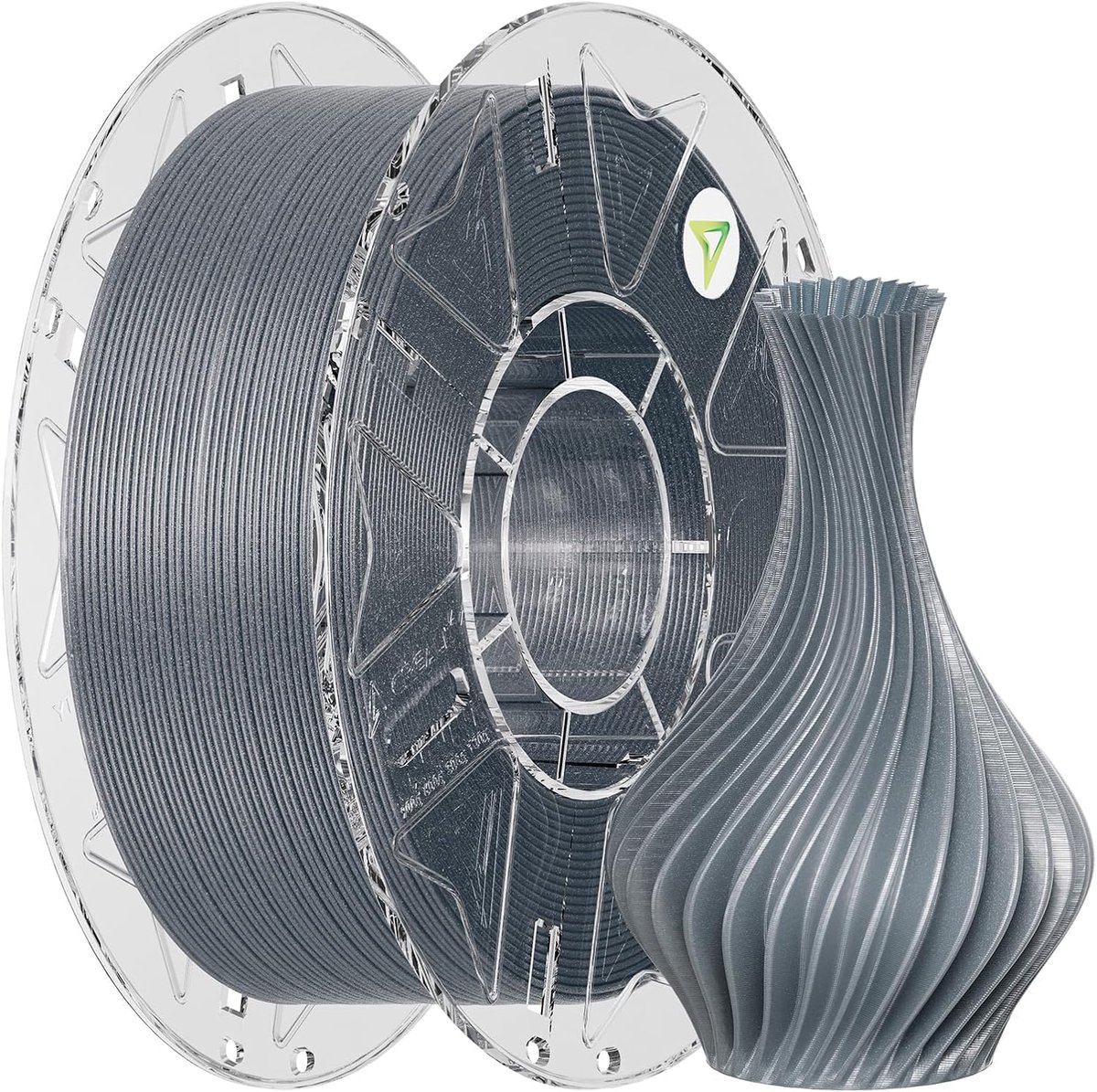 3D Printer Filament - PLA Draad - Modelbouw - Glinsterende Sterrenstof - 175 mm - Grijs