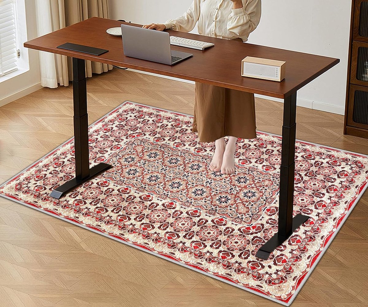 Bureaustoelonderlegger - Vloerbeschermer Tapijt - Thuiswerk Kantoor - Antislip Geluiddempend - 200 x 230 cm - J-j700