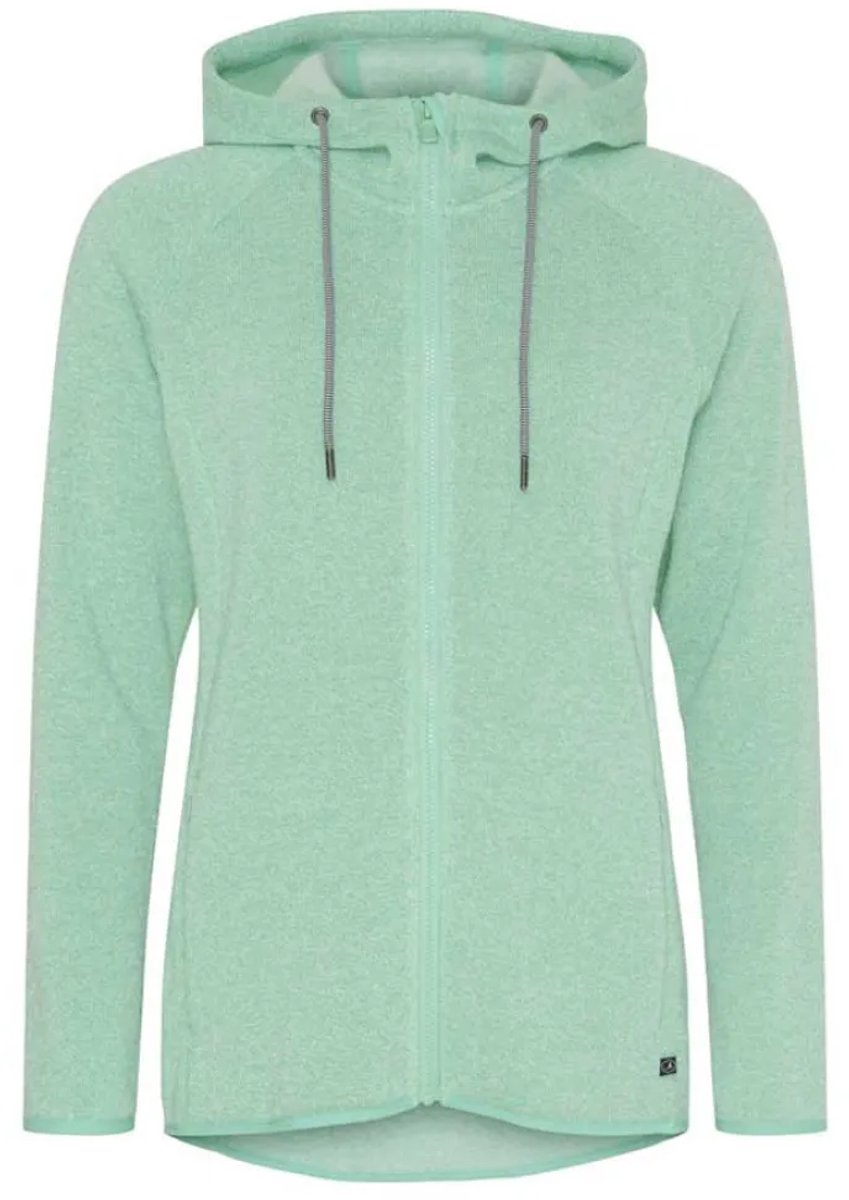 Sea Ranch Bea Fleece Met Volledige Rits Vrouw Groen