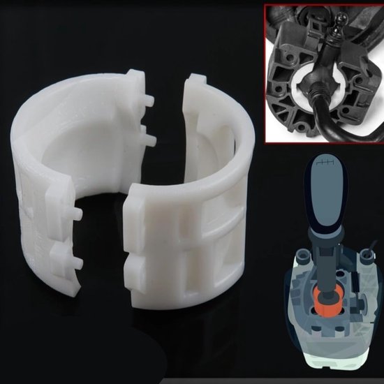 Versnellingspook Reparatie - Schakelring Kit - Auto Onderhoud - Specifiek Ontwerp - Zwart van Merkloos — afbeelding 5