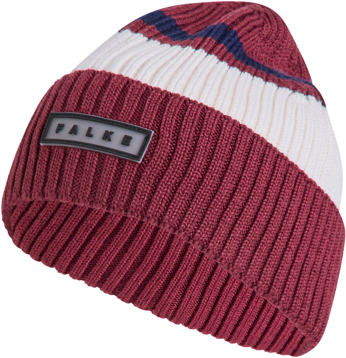 FALKE Skiing sneldrogend warm wol functioneel materiaal muts unisex ONESIZE Rood