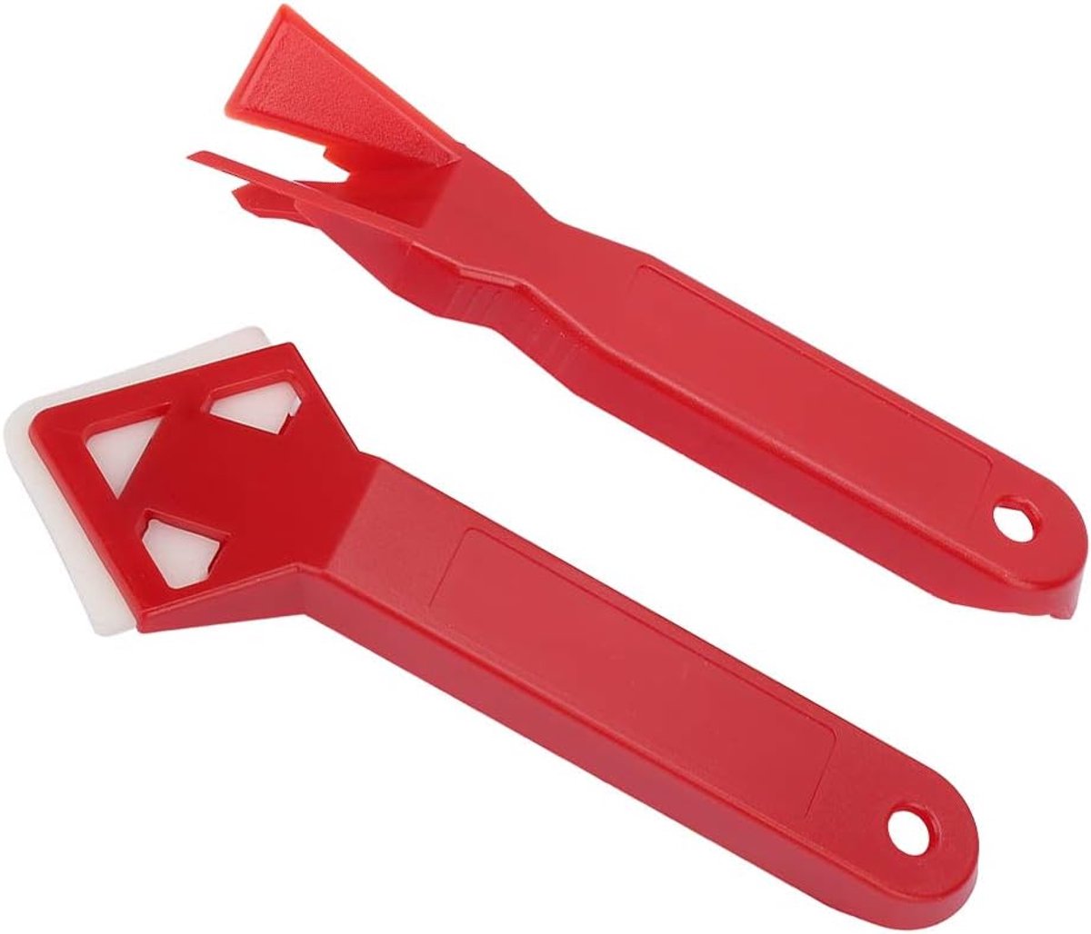 Kit Gereedschap Set - Kitverwijderaar Schraper - Afwerking en Reparatie - Set van 2 Stuks