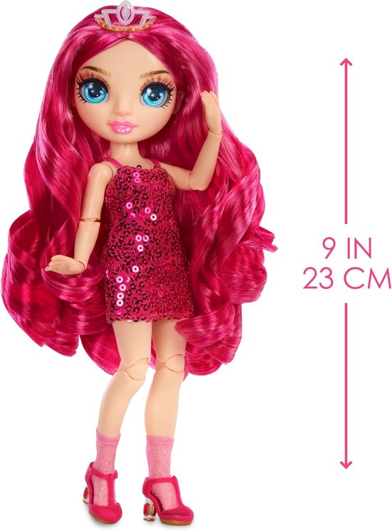 Fashionpop Stella Monroe - Modepop Meisje - Creatief Spel - Inclusief Rugzak - 23cm Pop - Meerkleurig van Merkloos — afbeelding 2