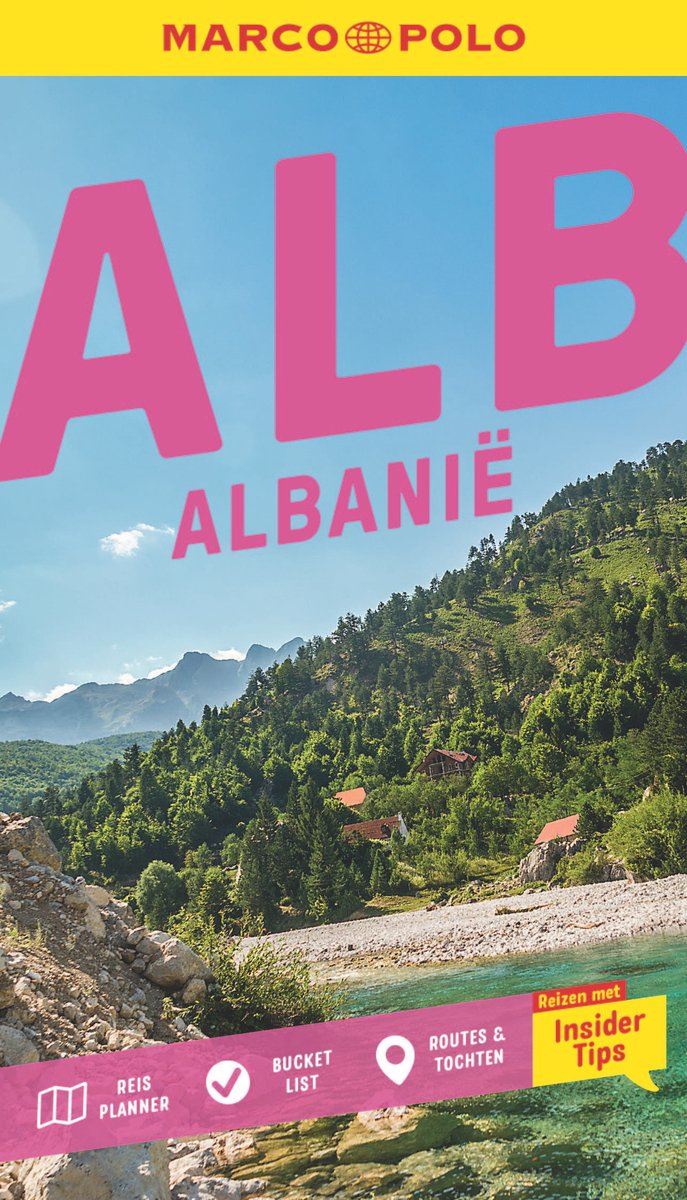 Omslag van Marco Polo NL gids - Marco Polo Reisgids Albanië