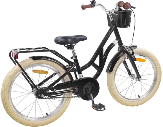 vidaXL - Kinderfiets - 24 - Inch - voor - 8-12 - jaar - oud - Zwart van VidaXL — afbeelding 3