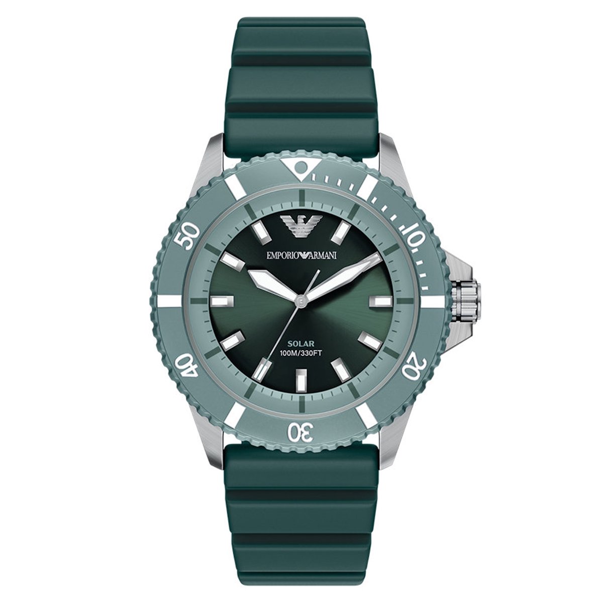 Emporio Armani AR11786 Mannen Horloge 42 mm - Groen