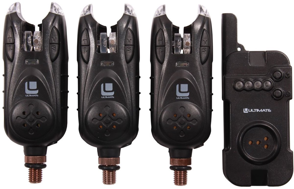 Ultimate Eonic Bite Alarm Beetmelder Set 3+1 - Beetmelder