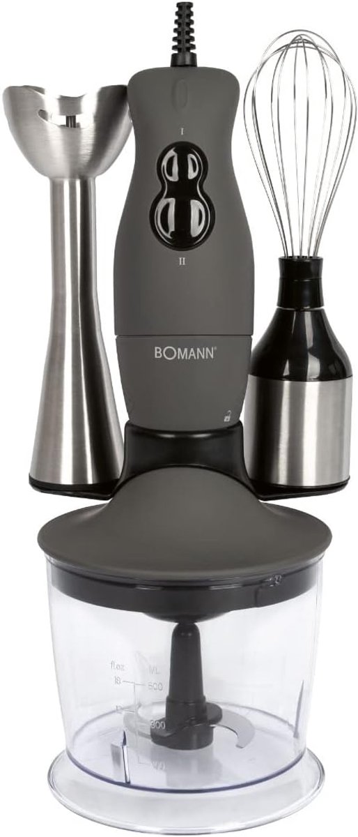 Krachtige Staafmixer Set met Hakmolen en Garde - 4-in-1 Keukenapparaat — afbeelding 4