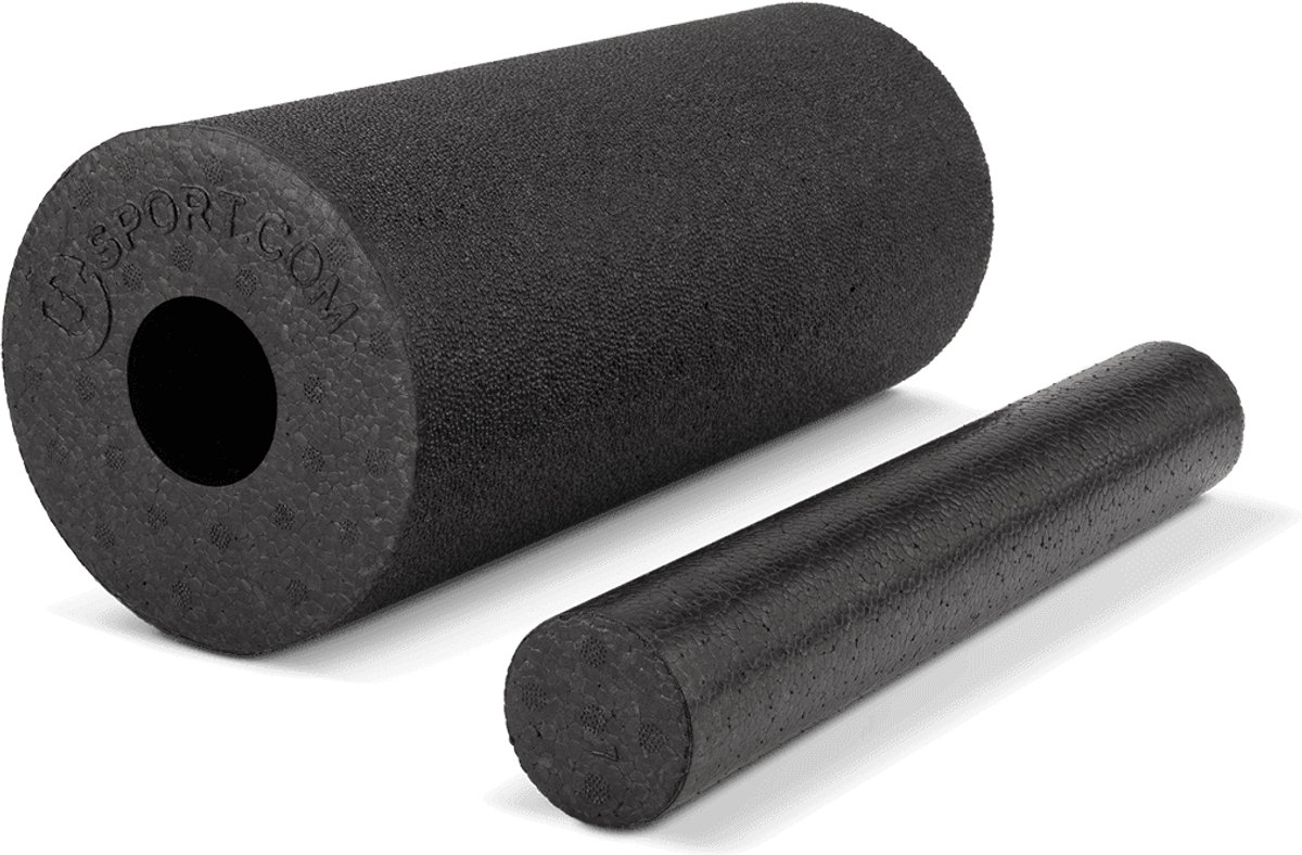 U-Sport Foam Roller - 2-in-1 Fasciaroller - Voor Massage & Mobiliteit - Inclusief Uitneembare Kleine Roller - EPP